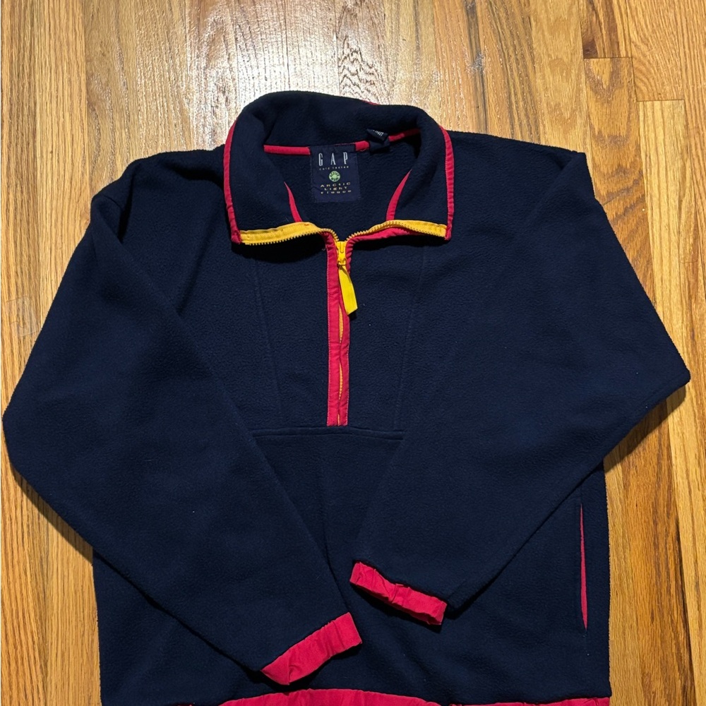 GAP Navy Fleece Pullover